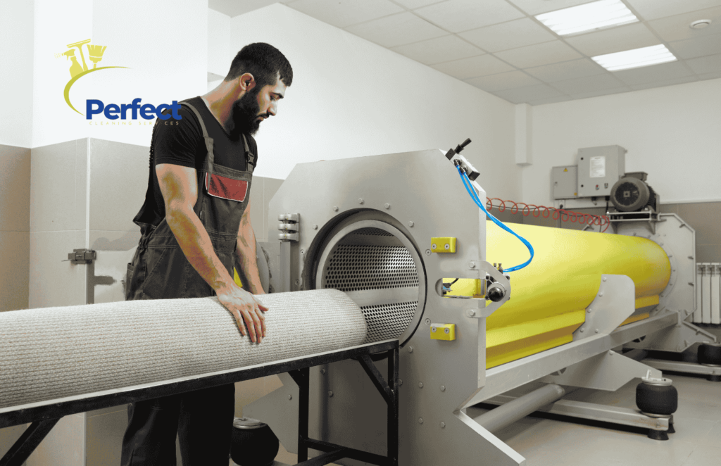 Industrial Carpet Cleaning in Filtration System